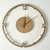 Nordwood 30 cm Minimalist Wooden Acrylic Wall Clock