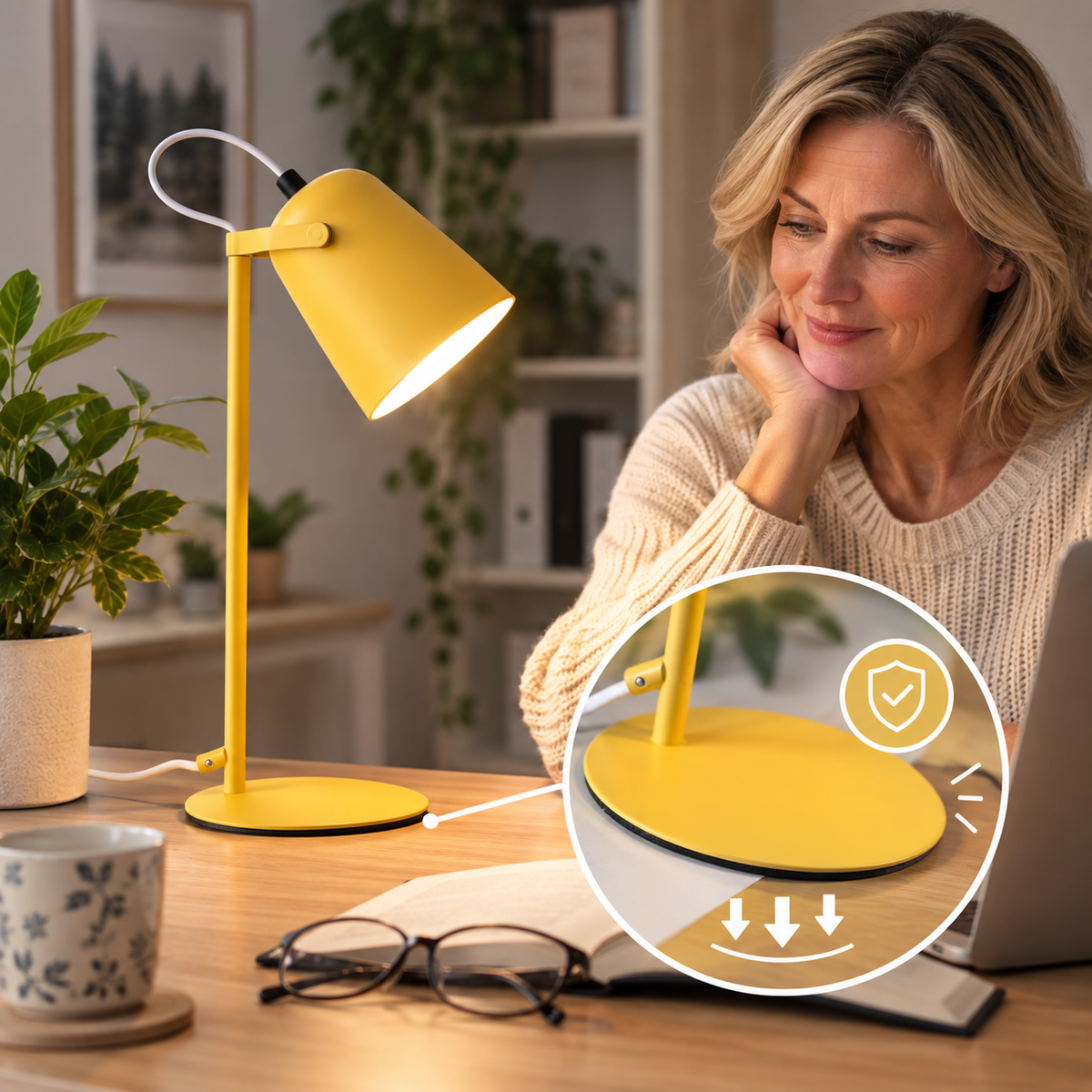 PIVOTRAY – Adjustable Desk Lamp for Flexible Light Direction