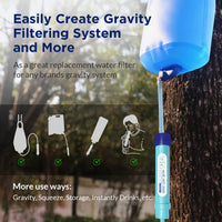 OUTDOORPURE – Mini-Wasserfilter für Campingabenteuer