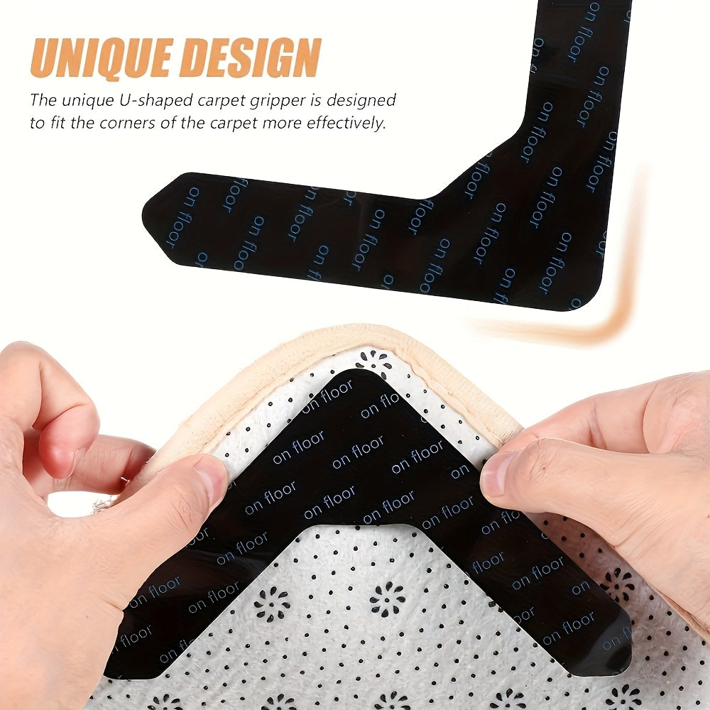 GRIPFIX – Reusable Non-Marking Anti-Slip Carpet Stickers for Secure Home and Office Use