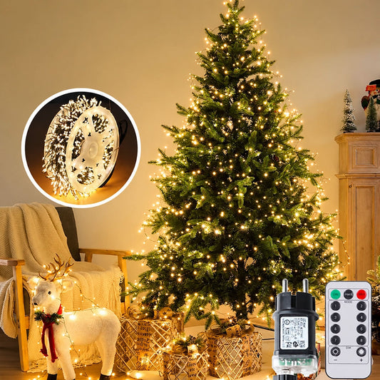 CLUSTLUMORA – Christmas Tree Cluster Lights for Brilliant Holiday Illumination