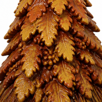 SPELLFERN – Leaf Witch Figurine for Mystical Halloween Charm
