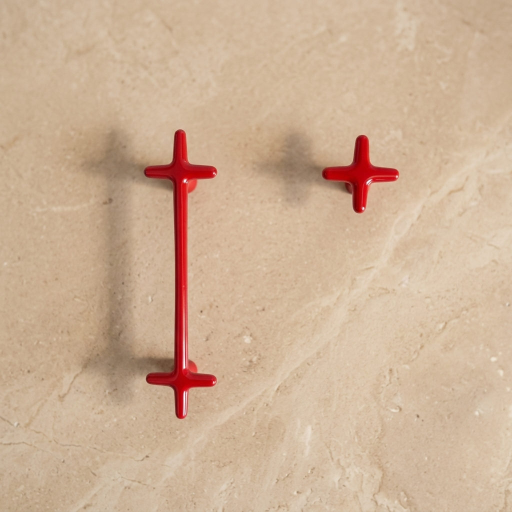 KNOBRIXA – Cross-Design Cabinet Knobs for Modern Home Decor