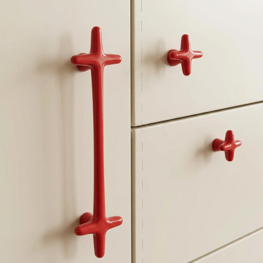 KNOBRIXA – Cross-Design Cabinet Knobs for Modern Home Decor