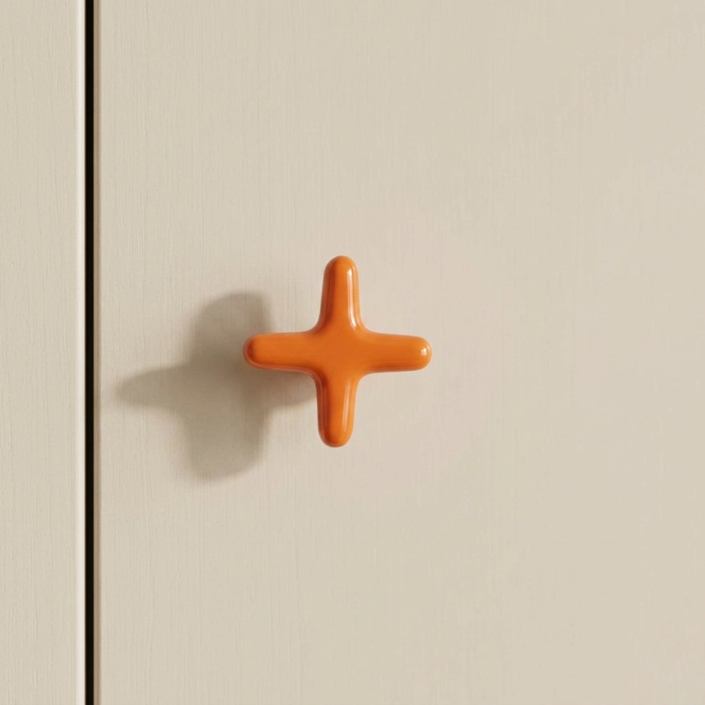 KNOBRIXA – Cross-Design Cabinet Knobs for Modern Home Decor