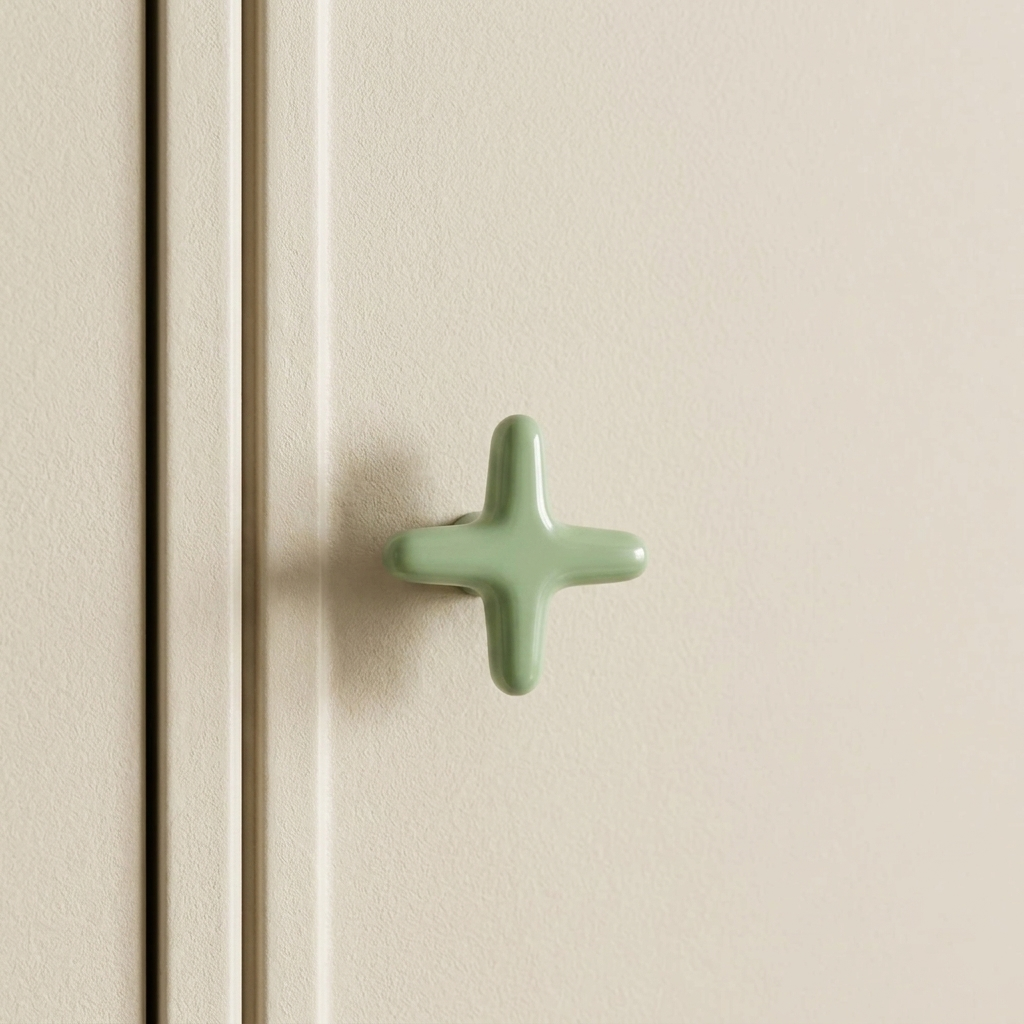 KNOBRIXA – Cross-Design Cabinet Knobs for Modern Home Decor