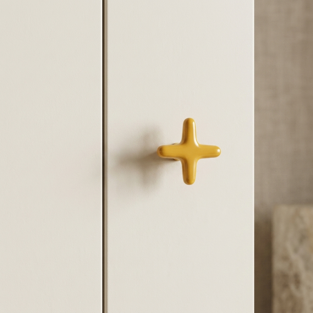 KNOBRIXA – Cross-Design Cabinet Knobs for Modern Home Decor