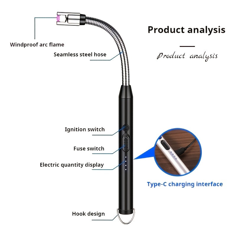 IGNITENEST – Portable Windproof Lighter for Outdoor Cooking & Travel