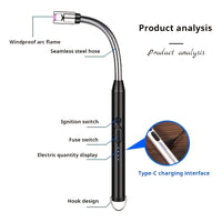 IGNITENEST – Portable Windproof Lighter for Outdoor Cooking & Travel