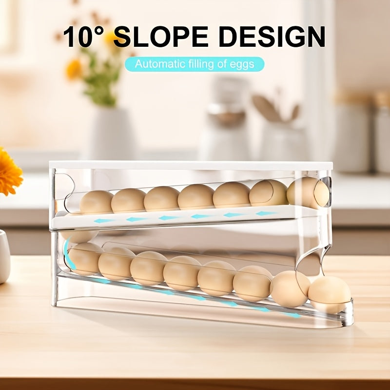 EGGLO – Refrigerator Door Egg Storage Box for Space-Saving Kitchen Organization