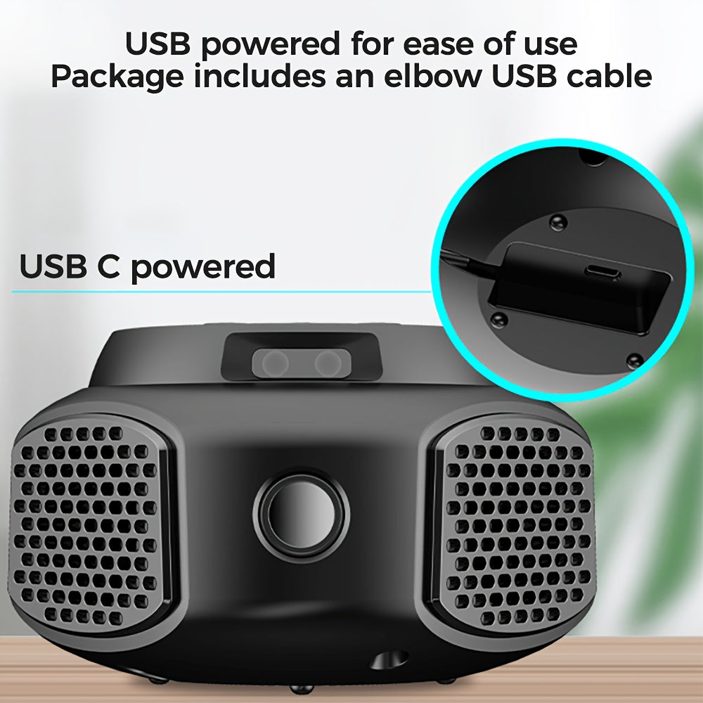 RODENTFLOW – 360° Ultrasonic Pest Repeller for Home & Attic Use