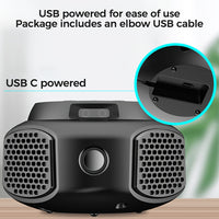 RODENTFLOW – 360° Ultrasonic Pest Repeller for Home & Attic Use