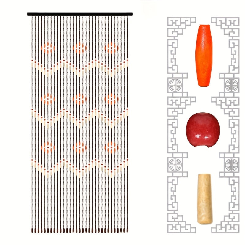 DECONEST – Bamboo Hanging Curtain for Cabinets & Aisle Decoration