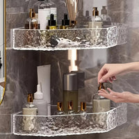 GLACIERA – Corner Glacier Design Bathroom Shelf Organizer