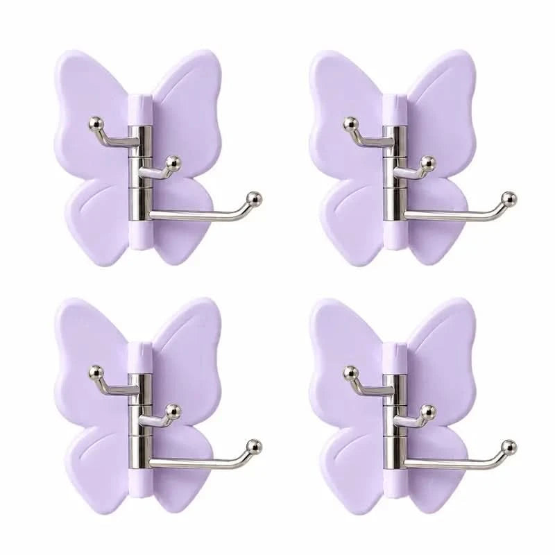 FLUTTERFIX – No-Drill Swivel Butterfly Hook for Easy Hanging
