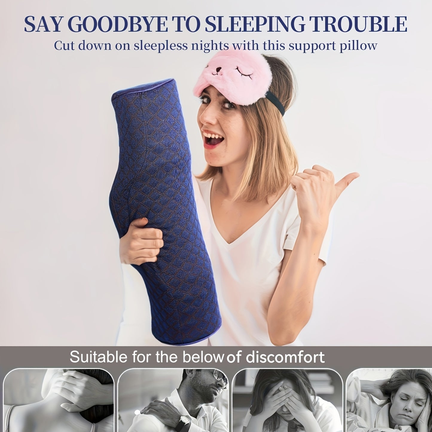 CERVIREST – Memory Foam Cervical Neck Pillow
