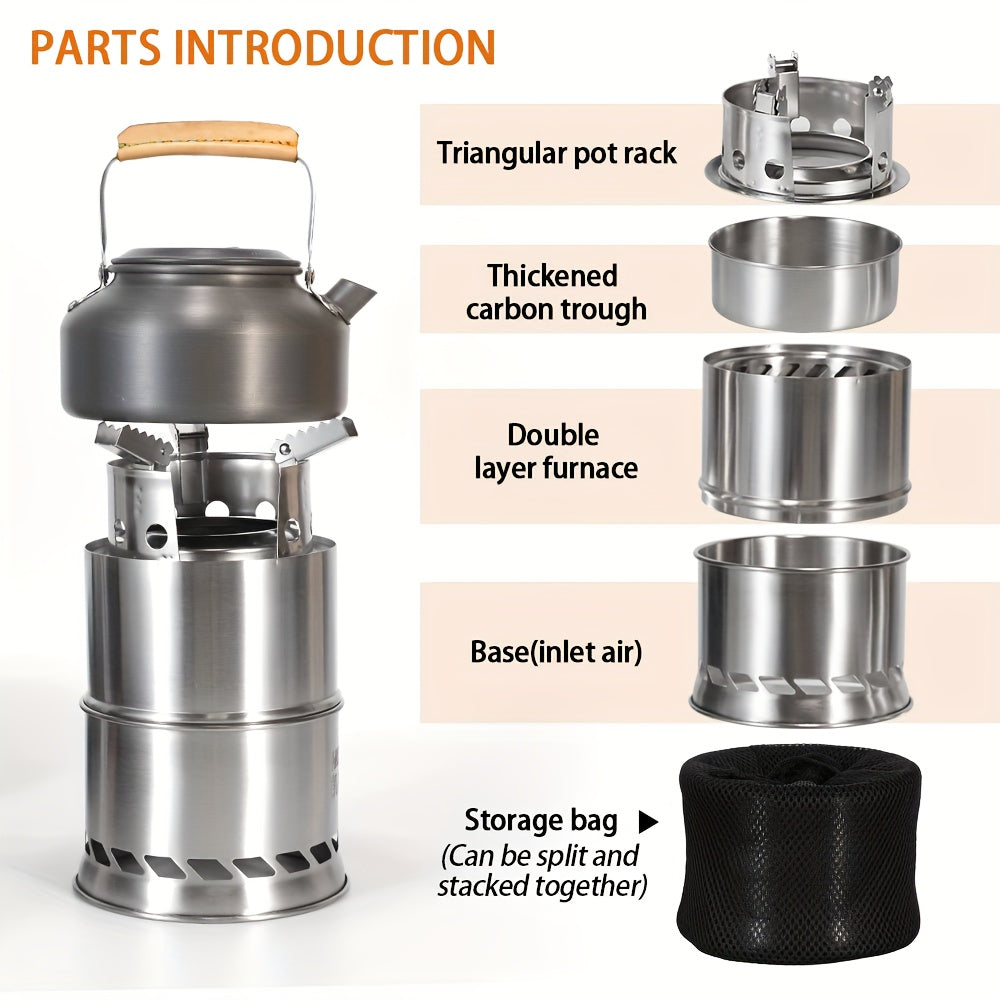 BLAZENEST – Portable Wood Burning Camping Stove