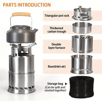 BLAZENEST – Portable Wood Burning Camping Stove
