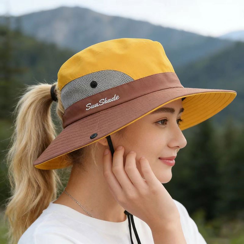SHADETREK – Wide Brim Outdoor Hat Breathable Mesh Design