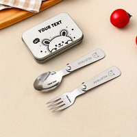 FOLDMATE – Portable Folding Fork Spoon Set