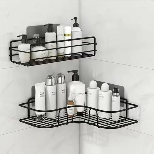IRONOVA – Metal Wall Mounted Bathroom Shelf Organizer