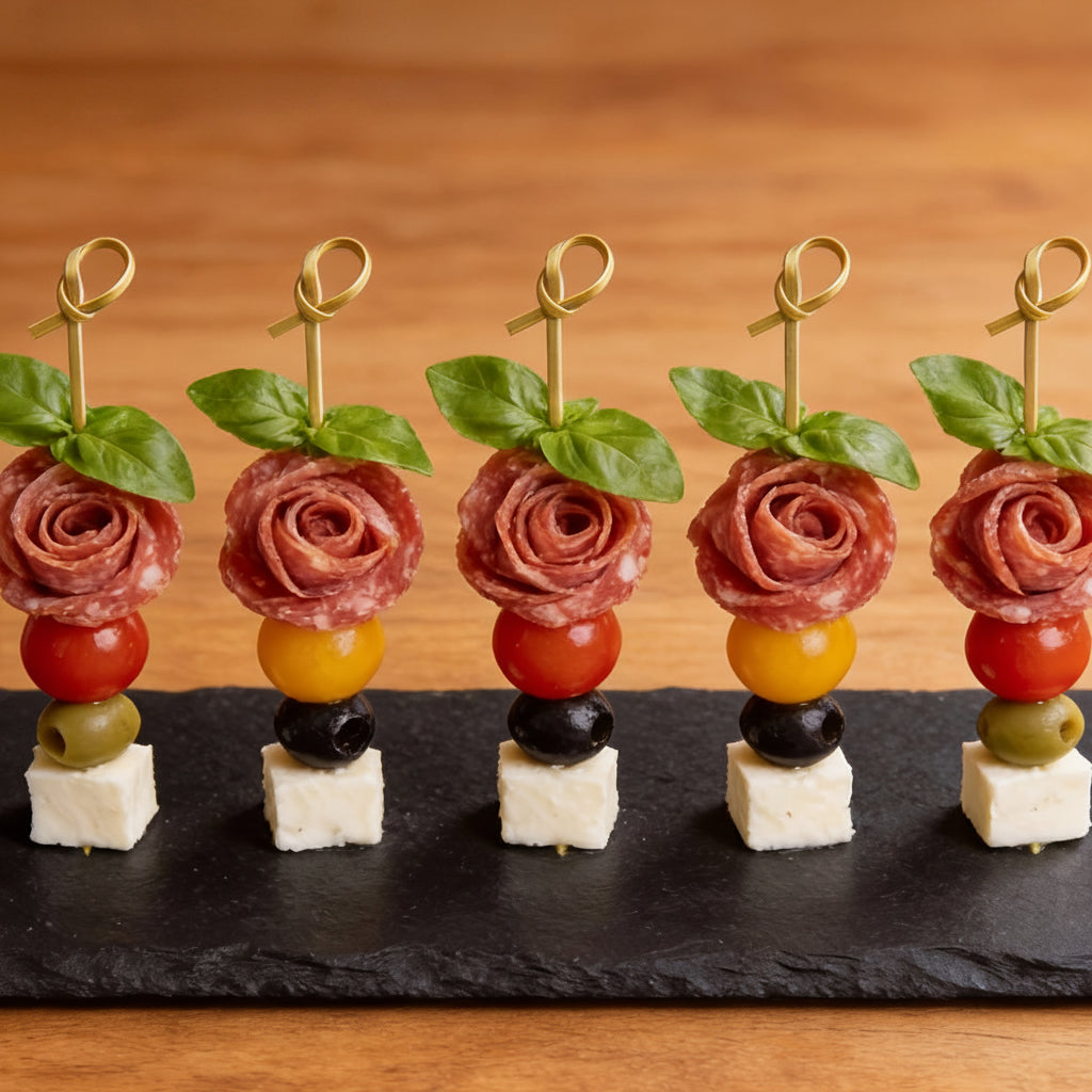 BAMBIOAT – Disposable Wooden Service Boats for Elegant Party Food Presentation and Serving