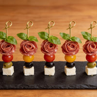 BAMBIOAT – Disposable Wooden Service Boats for Elegant Party Food Presentation and Serving