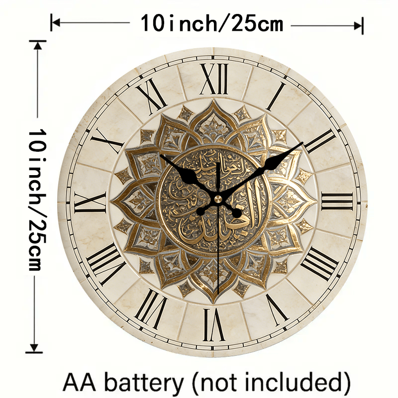 ROMEWICK Retro Roman Wooden Wall Clock