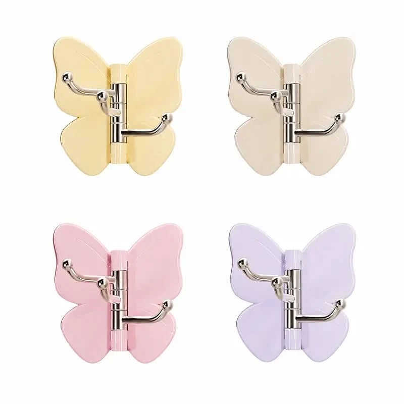 FLUTTERFIX – No-Drill Swivel Butterfly Hook for Easy Hanging