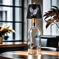 OWLYGLOW – Multifunctional LED Bottle Table Lamp with Owl Design