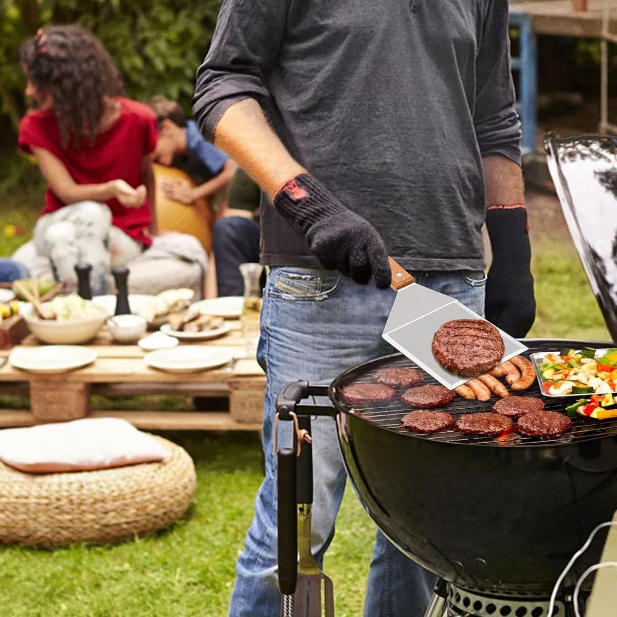 FLIPCRAFT – Ergonomic BBQ Spatula Durable Steel Build