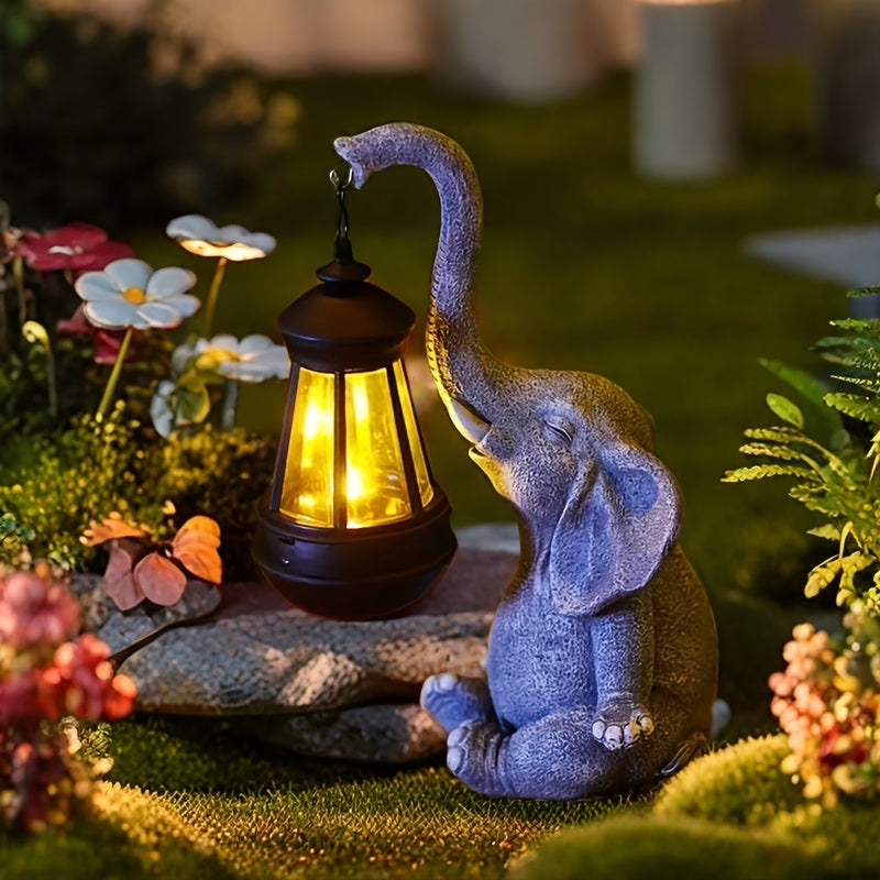 ELEGLOW – Solar Elephant Lantern Garden Light