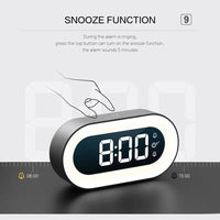 MOONDIAL – Digital Alarm Clock for Serene Nighttime Lighting