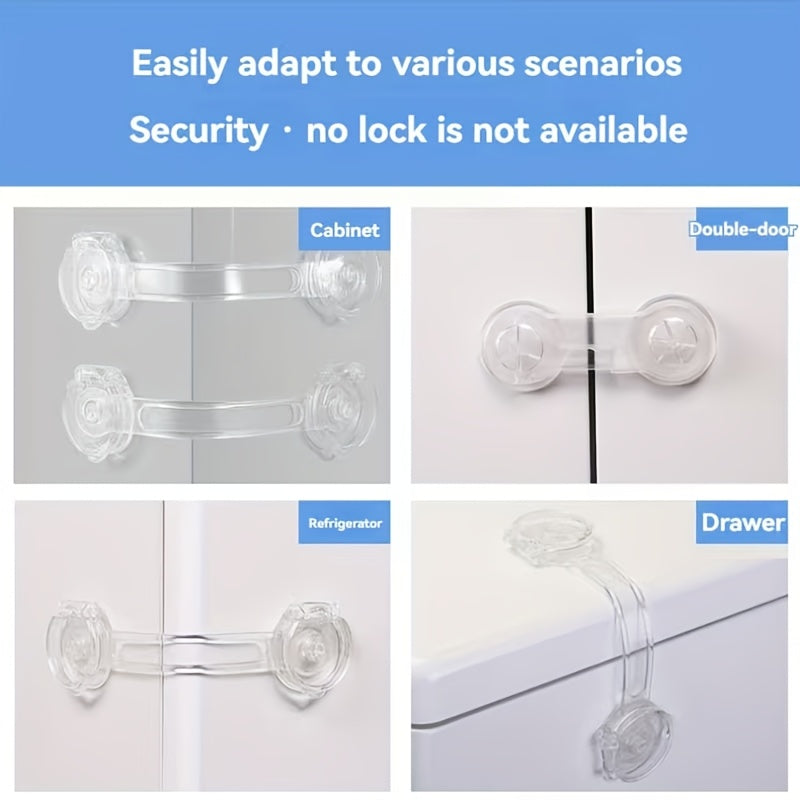 SECUREFLOW – Child Safety Cabinet Locks for Drawers & Refrigerators