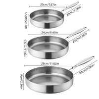 SEARFLOW – Stainless Steel Non-Stick Pan for Daily Meal Prep