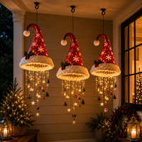 JOLLYCAPVIA – Hanging Christmas Hat Light for Cheerful Seasonal Accents