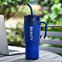 MAXHYDR – Large Capacity Straw Tumbler Cup