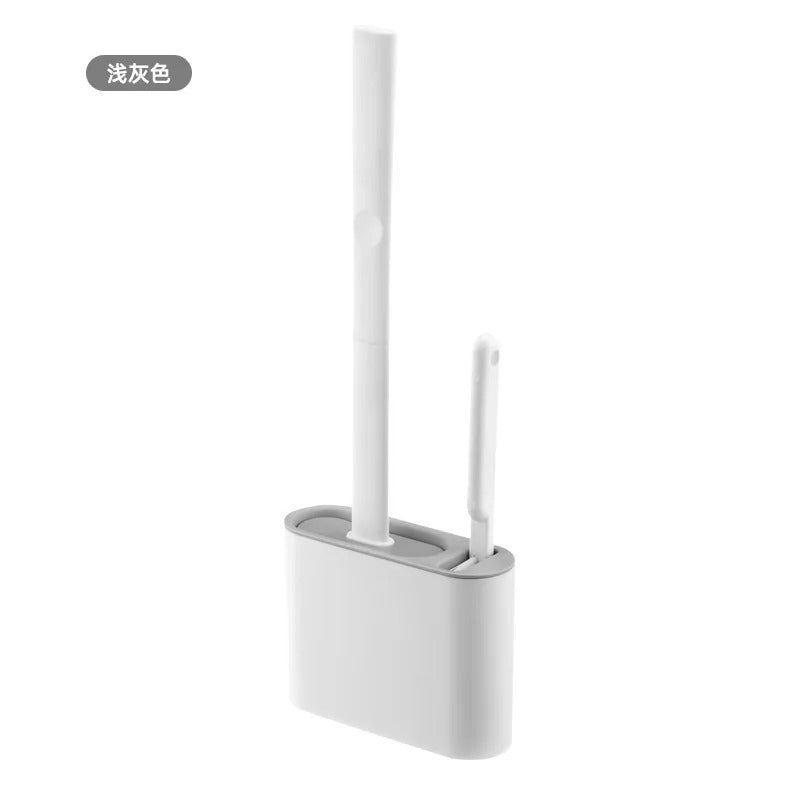 FLATFLEX – Silicone Flat Head Toilet Brush Set