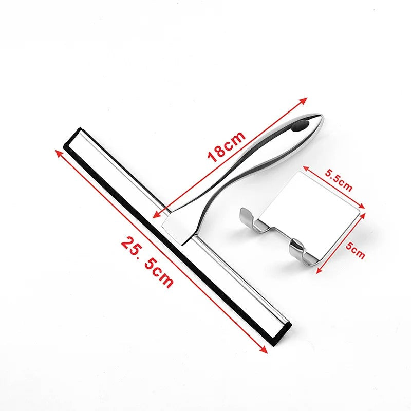 STEELWIPE – Stainless Steel Shower Squeegee Cleaner