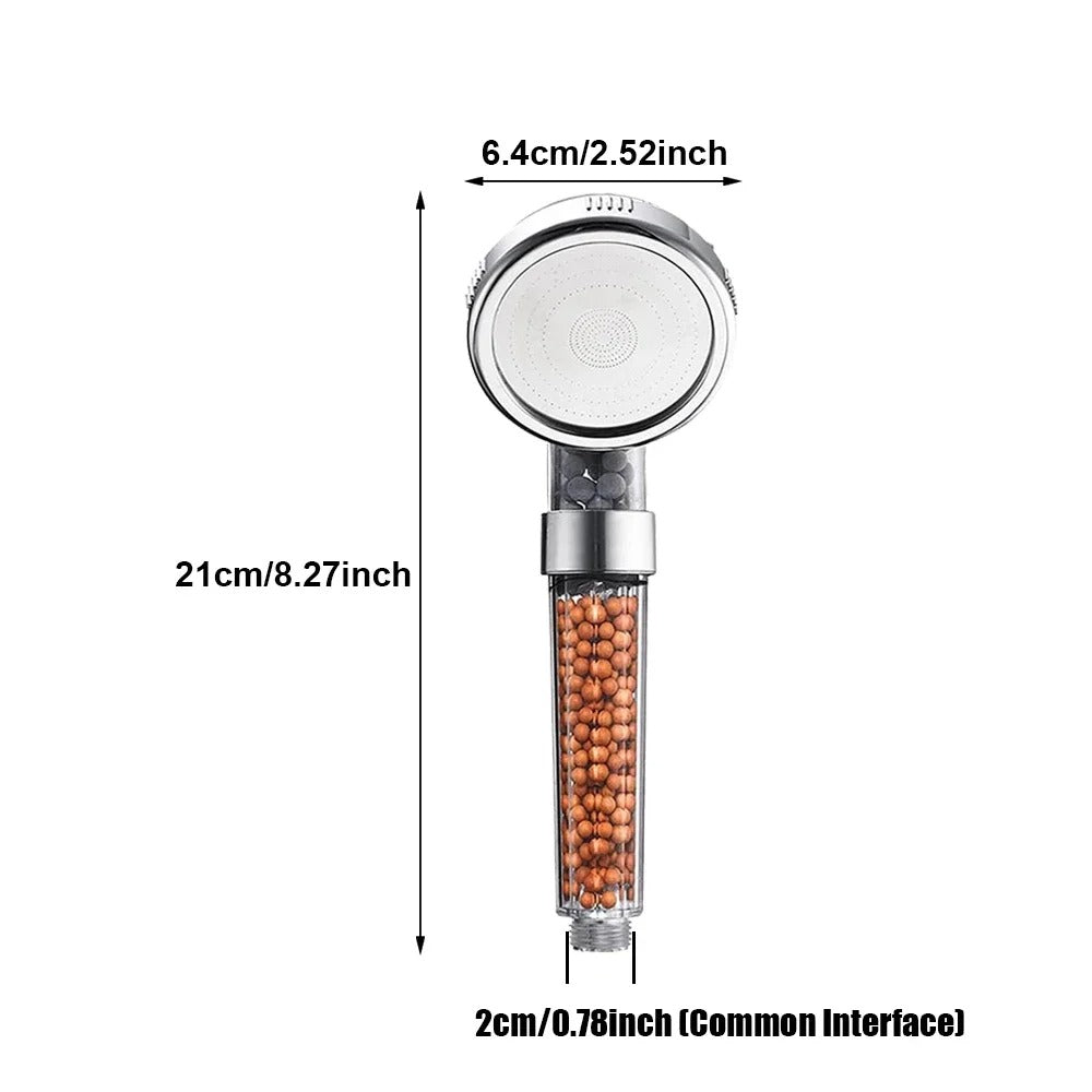 PUREFLOWIX – High Pressure Filter Bead Shower Head