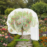 ORCHARDLIVA – Protective Garden Net with Secure Drawstring Design