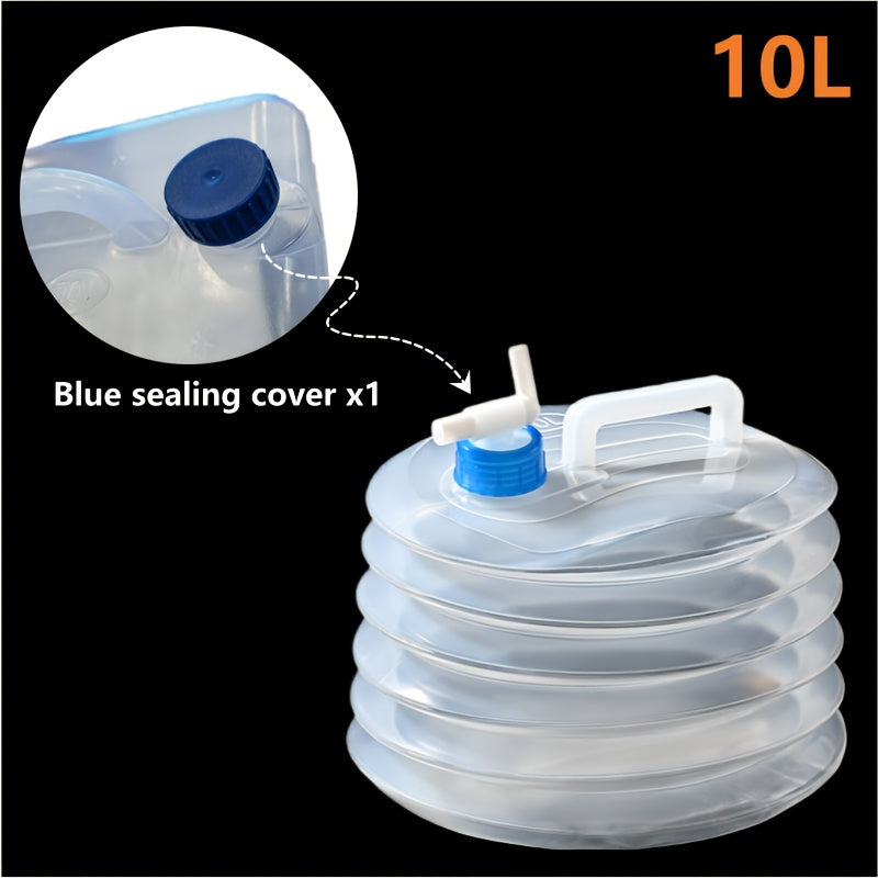 WATERFLOW – Foldable Water Storage Container with Sealed Lid for Camping