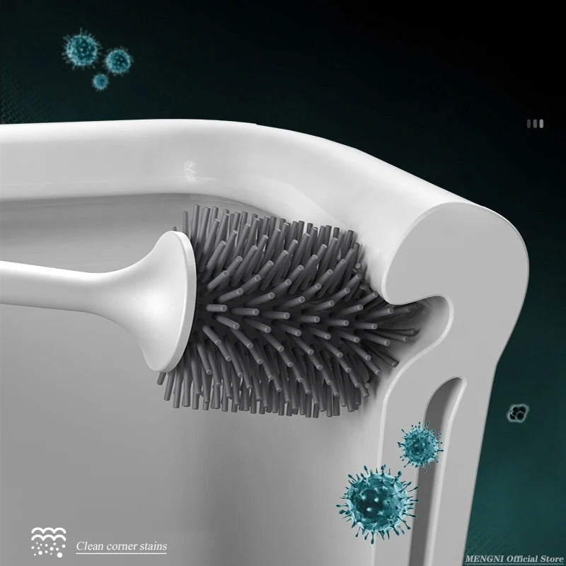 SILICLEAN – Silicone Toilet Brush Cleaner Set