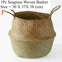 EARTHWEAVE – Seagrass Woven Storage Basket