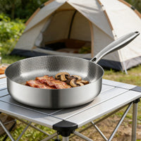SEARFLOW – Stainless Steel Non-Stick Pan for Daily Meal Prep