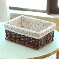 WILLOWCRAFT – Handmade Storage Basket Organizer