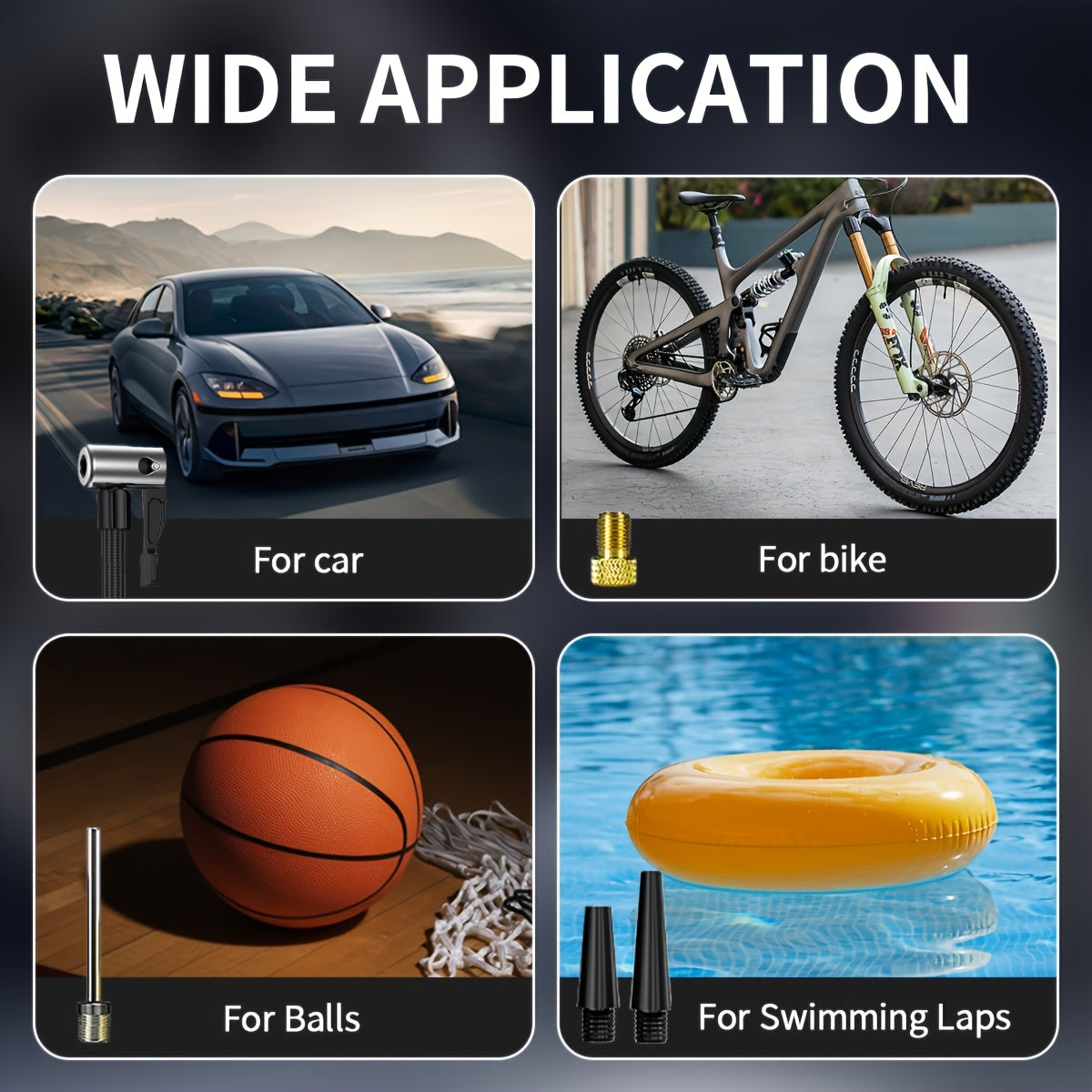 AEROFORCE – Portable Cordless Tire Inflator
