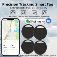 RSH TRACK4 – 4-Pack Smart Item Finder for Keys, Wallets & Luggage