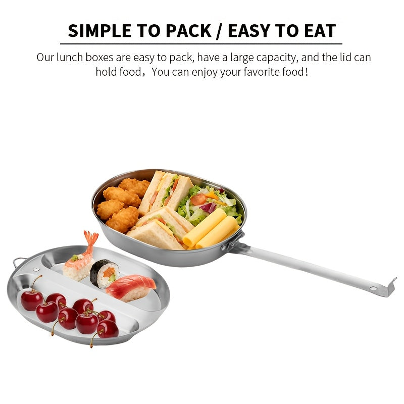 MEALTREK – Stainless Steel Camping Lunch Box