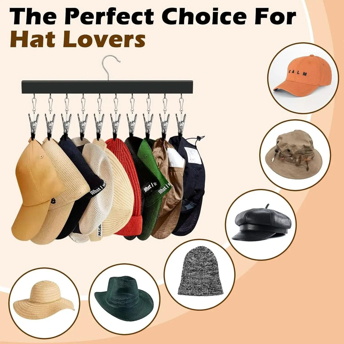 HATKEEPER – Hat Organizer for Organized Home Display